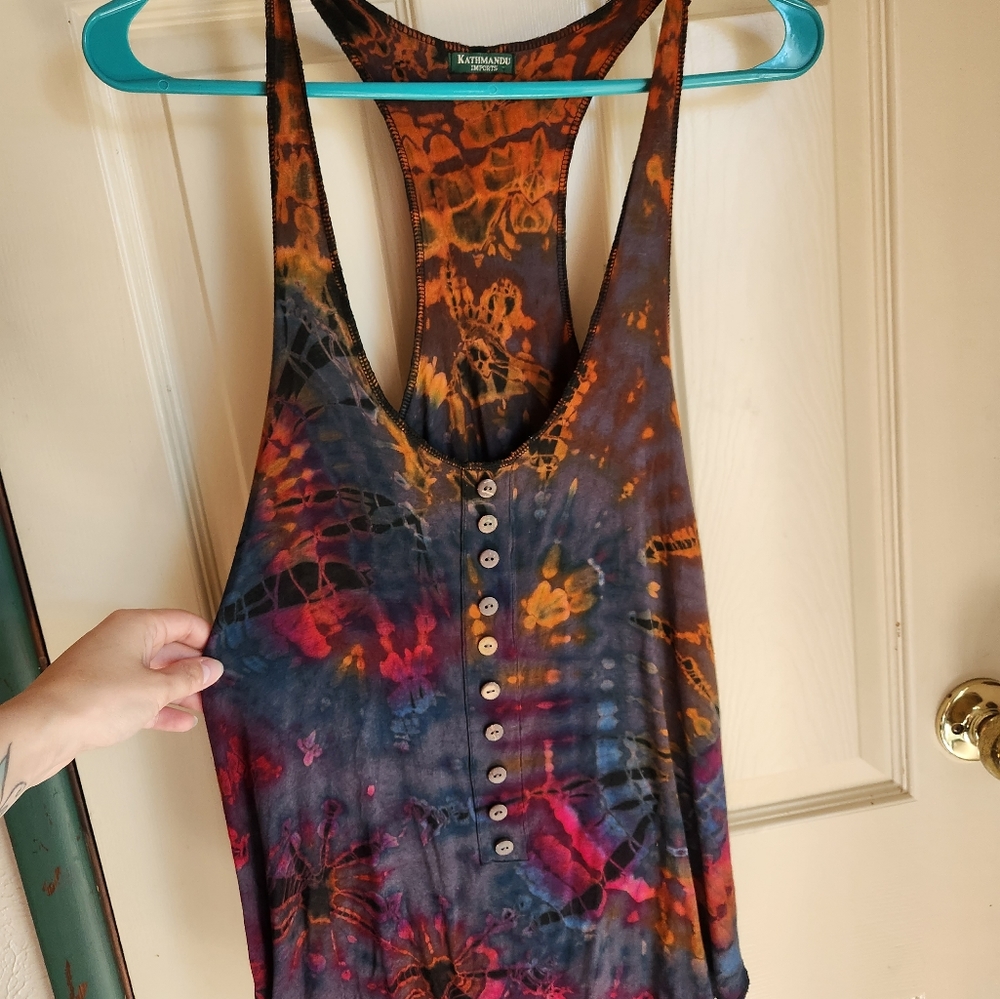 Tiedye tank top
